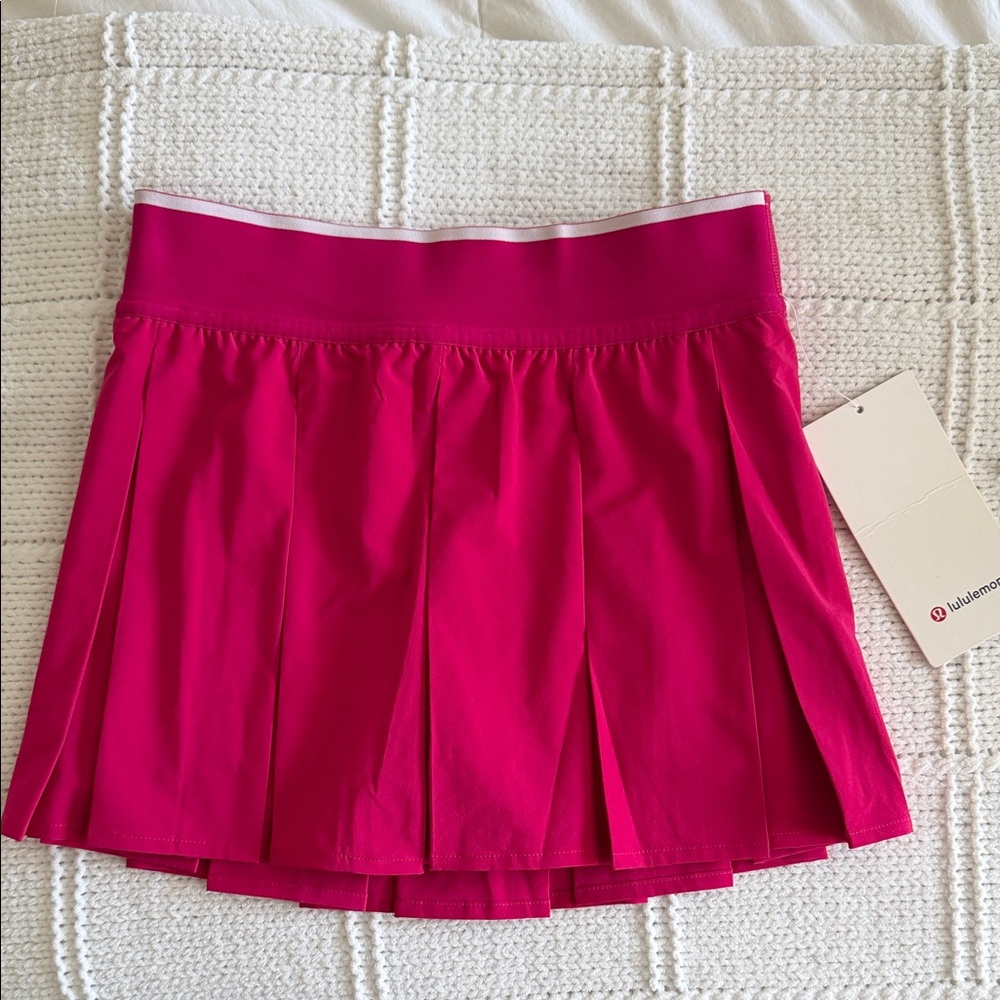 Lululemon box pleat HR tennis skirt